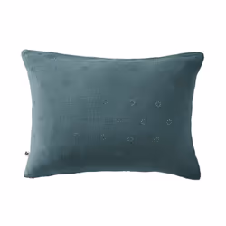 Altobuy 3663738069762, Bleu, Coton, Adulte, Ourea motif, Inde, 50 x 70 cm