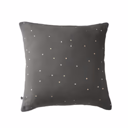 Altobuy 3663738069885, Gris, Coton, Adulte, Ourea motif, Inde, 60 x 60 cm