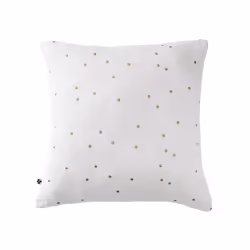 Altobuy 3663738069953, Blanc, Coton, Adulte, Ourea motif, Inde, 60 x 60 cm