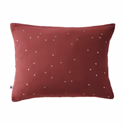Altobuy 3663738070089, Bordeaux, Coton, Adulte, Ourea motif, Inde, 50 x 70 cm