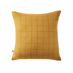 Altobuy 3663738070188, Jaune, Coton, Adulte, Ourea motif, Inde, 60 x 60 cm