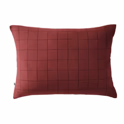 Altobuy 3663738070362, Bordeaux, Coton, Adulte, Ourea motif, Inde, 50 x 70 cm