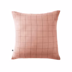 Altobuy 3663738070409, Rose, Coton, Adulte, Ourea motif, Inde, 60 x 60 cm