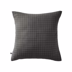 Altobuy OUREA MOTIF, Gris, Coton, Adulte, Ourea motif, Inde, 60 x 60 cm