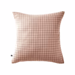 Altobuy OUREA MOTIF, Rose, Coton, Adulte, Ourea motif, Inde, 60 x 60 cm