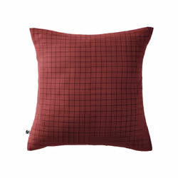 Altobuy OUREA MOTIF, Bordeaux, Coton, Adulte, Ourea motif, Inde, 60 x 60 cm