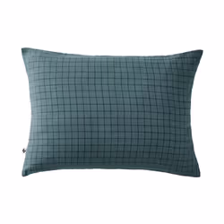 Altobuy 3663738070607, Bleu, Coton, Adulte, Ourea motif, Inde, 50 x 70 cm