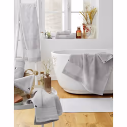 Altobuy 3663738070904 serviette de bain Coton Gris