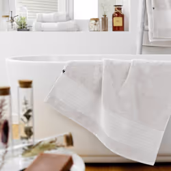 Altobuy 3663738070966 serviette de bain Coton Blanc - Vue supplémentaire 5