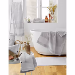 Altobuy 3663738071062 serviette de bain Coton Gris