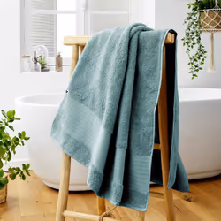 Altobuy 3663738071086 serviette de bain Coton Bleu - Vue supplémentaire 5