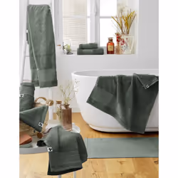 Altobuy 3663738071116 serviette de bain Coton Vert