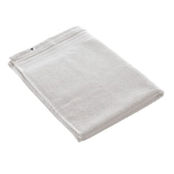 Emma - Tapis de Bain 50x70cm en Coton Bio Coloris Chantilly - Blanc