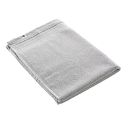 Emma - Tapis de Bain 50x70cm en Coton Bio Coloris Nuage - Gris