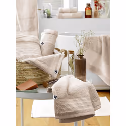 Altobuy 3663738071260 serviette de bain Coton Gris