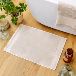EMMA - Tapis de Bain 50x70cm en Coton Bio Coloris Pampa