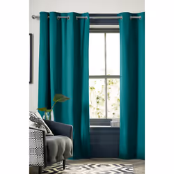 Altobuy - keeper - Rideau Thermique Occultant 180x260cm Coloris Canard - Bleu