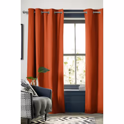 Altobuy - keeper - Rideau Thermique Occultant 180x260cm Coloris Terracotta - Terracotta