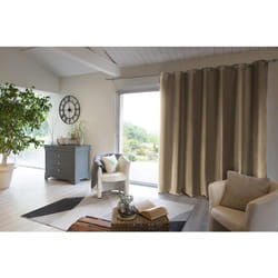 Altobuy - keeper - Rideau Thermique Occultant 280x260cm Coloris Lin - Beige