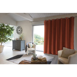 Altobuy - keeper - Rideau Thermique Occultant 280x260cm Coloris Terracotta - Terracotta