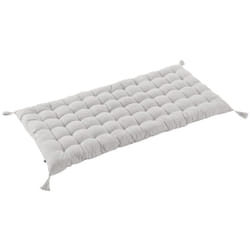 SOPHIE - Matelas de Sol avec pompons 60x120cm Coton Coloris Nuage