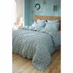 Altobuy 3663738072557 housse de couette Bleu Coton 200 x 200 cm