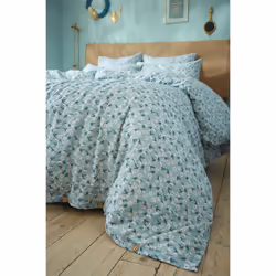 Altobuy 3663738072557 housse de couette Bleu Coton 200 x 200 cm
