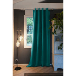 Altobuy - darker - Rideau Occultant 140x260cm Coloris Canard - Bleu