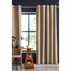 Altobuy - darker - Rideau Occultant 180x260cm Coloris Lin - Beige