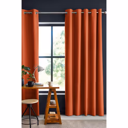 Altobuy - darker - Rideau Occultant 140x280cm Coloris Terracotta - Terracotta