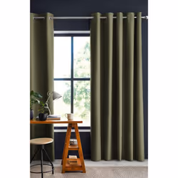 Altobuy - darker - Rideau Occultant 140x280cm Coloris Romarin - Vert