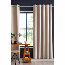 Altobuy - darker - Rideau Occultant 140x260cm Coloris Pampa - Greige
