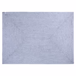 Tapis 120x170cm PET Recyclé Toucher Laine Gris Cendré de la gamme Corvia. Conçu pour un usage aussi bien intérieur qu'extérie ...