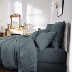 Altobuy 3663738073196 housse de couette Bleu Lin 240 x 220 cm - Vue supplémentaire 4