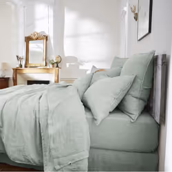 Altobuy 3663738073523 housse de couette Gris Lin 240 x 220 cm - Vue supplémentaire 4