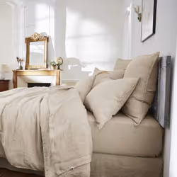 Altobuy 3663738073622 drap de lit 140 x 190 cm Eponge Lin