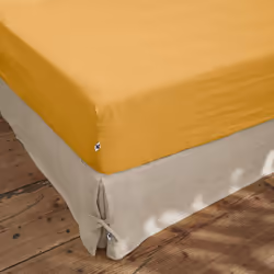 Altobuy 3663738073646 drap de lit 140 x 190 cm Eponge Lin