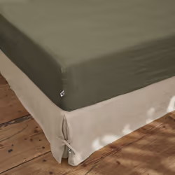 Altobuy 3663738073653 drap de lit 140 x 190 cm Eponge Lin