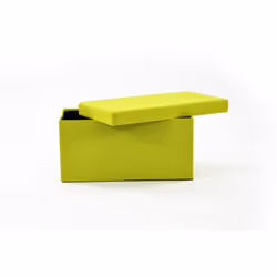 Altobuy - cuba - Pouf Coffre Pliant Vert - Vert