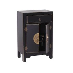Altobuy 3663738118934 Table de nuit et table de chevet 1 tiroir(s) Noir