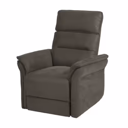 ROBINSON - Fauteuil Relax Electrique Releveur Tissu Gris Foncé