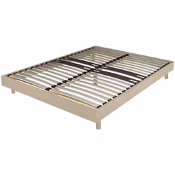 DREAMKIT - Sommier à Assembler 160x200 Finition Chêne Clair