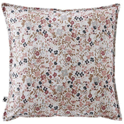 ANEMONE - Coussin 45x45 Déhoussable Tissu Déperlant Motif Fleuri
