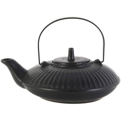 Théière en Céramique Noire 60cl