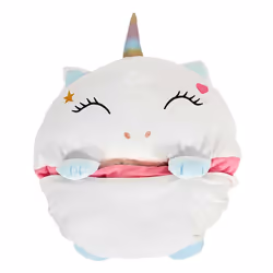 Altobuy Doddy Enfants Sac de couchage rectangulaire Polyester Rose, Blanc - Vue supplémentaire 3