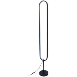 Lampe LED Ovale sur Pied H120cm Eclairage Blanc Chaud