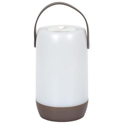 Lampe LED Tactile Sans Fil Blanche et Taupe avec Anse