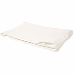 Plaid en Gaze de Coton Blanc Craie 120x150cm