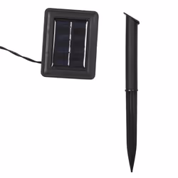 Guirlande Solaire Lumineuse D'Extérieur 20 Ampoules Led Multicolores(l10,70m) - Vue supplémentaire 2