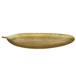 Vide-Poche en bois feuille de bananier Dorée 595cm